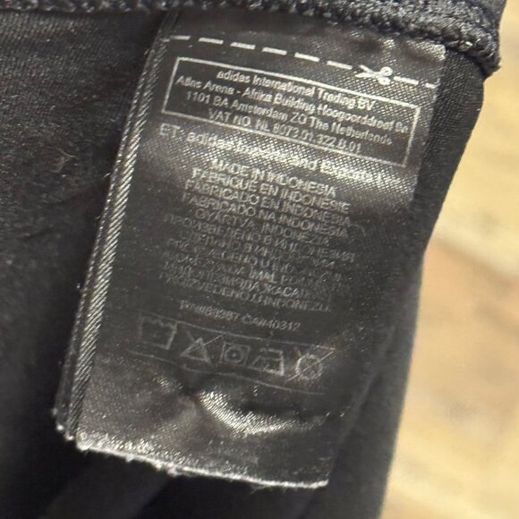 Adidas Womens Climalite Black Leggings Sz XL black women legging - Picture 5 of 12